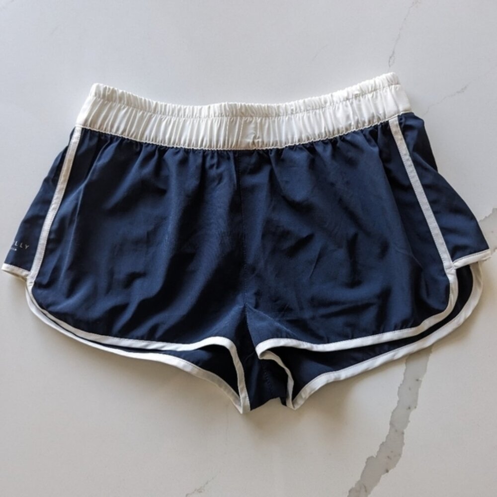 Seafolly Australia Navy and White Swim Board Shorts size  Small